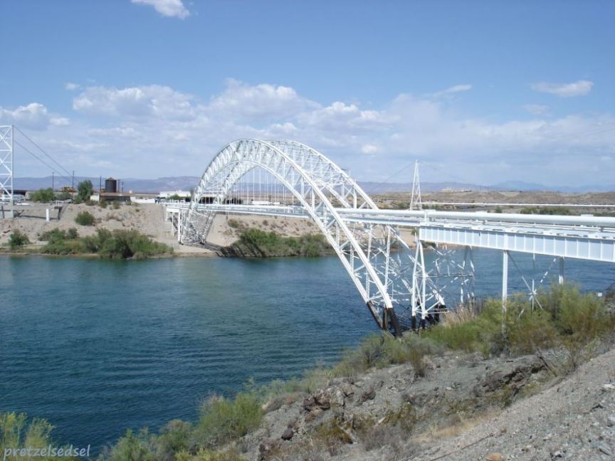 Old Trails bridge over the Colorado