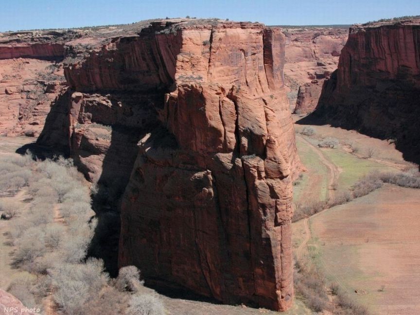 <q>Navajo Fortress Rock</q>