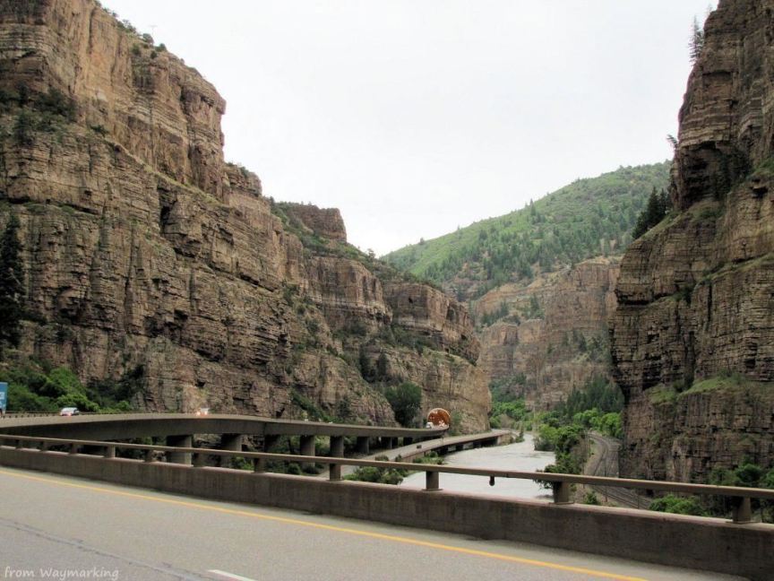 I-70 in Glenwood Canyon