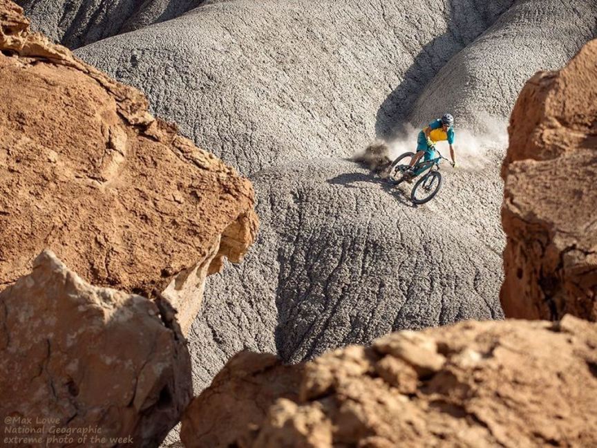 Mountain Biking Desert Spines
