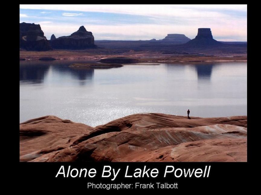 Alone by Lake Powell