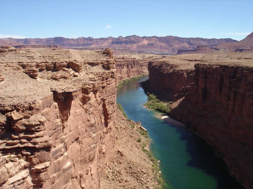 Marble Canyon from Navajo Bridge