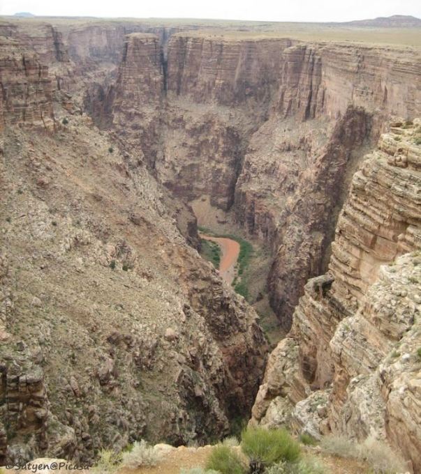 Aerial view of the Gorge