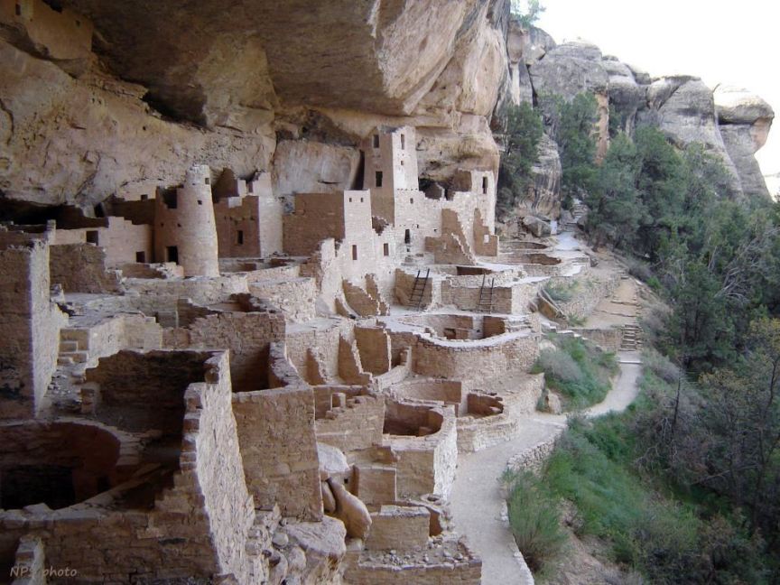 View inside Cliff Palace