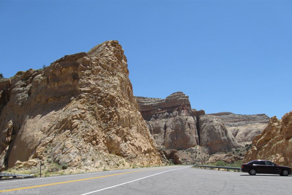 Scenic Byway 24 inside Capitol Reef